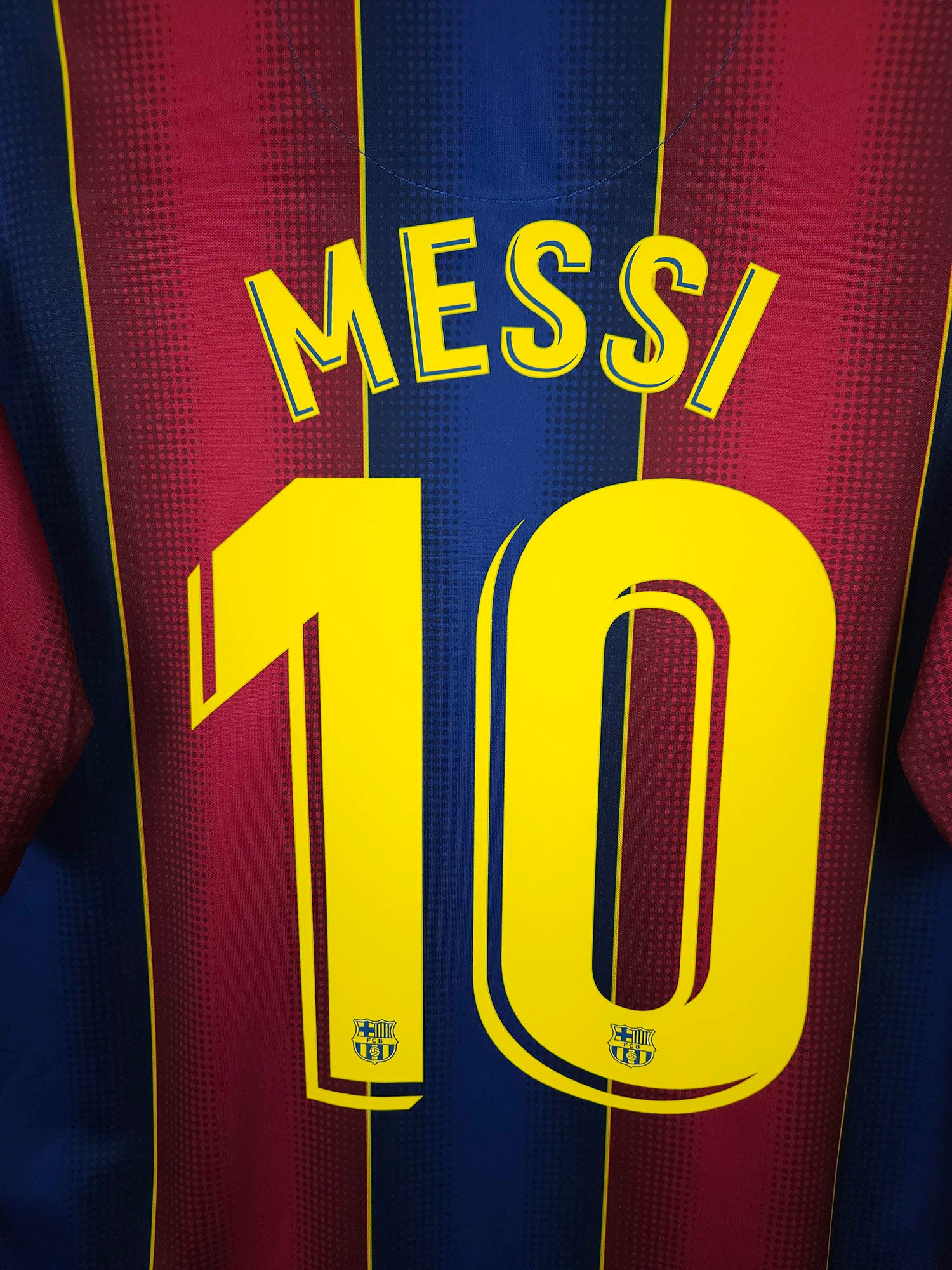 Barcelona 2020-21 Home Football Shirt | Lionel Messi