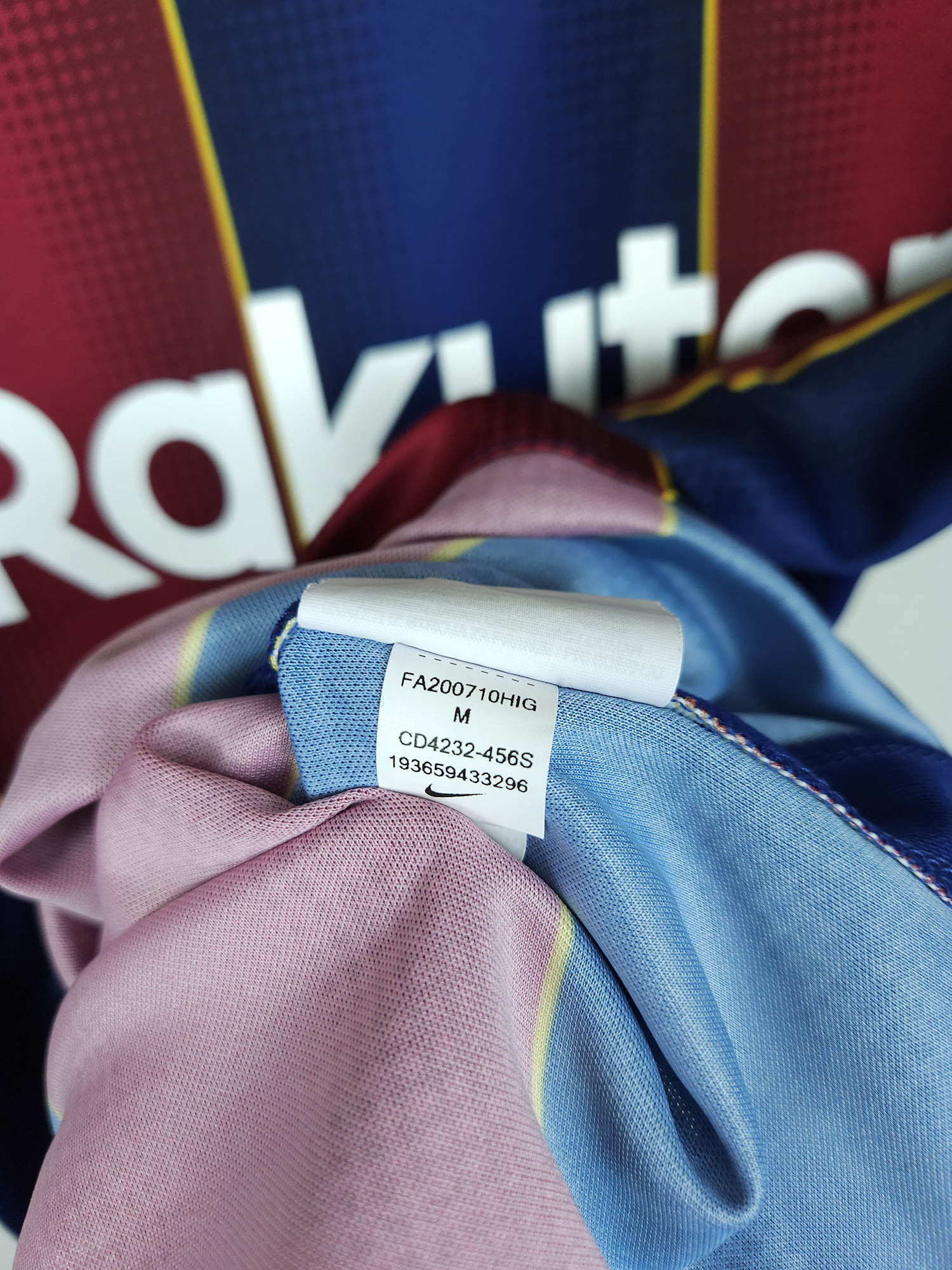 2020-21 Barcelona Home Shirt Messi #10