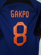 2022-23 Netherlands Away Shirt Gakpo #8