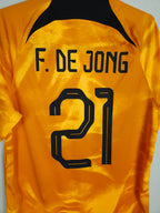 2022-23 Netherlands Home Shirt F. De Jong #21