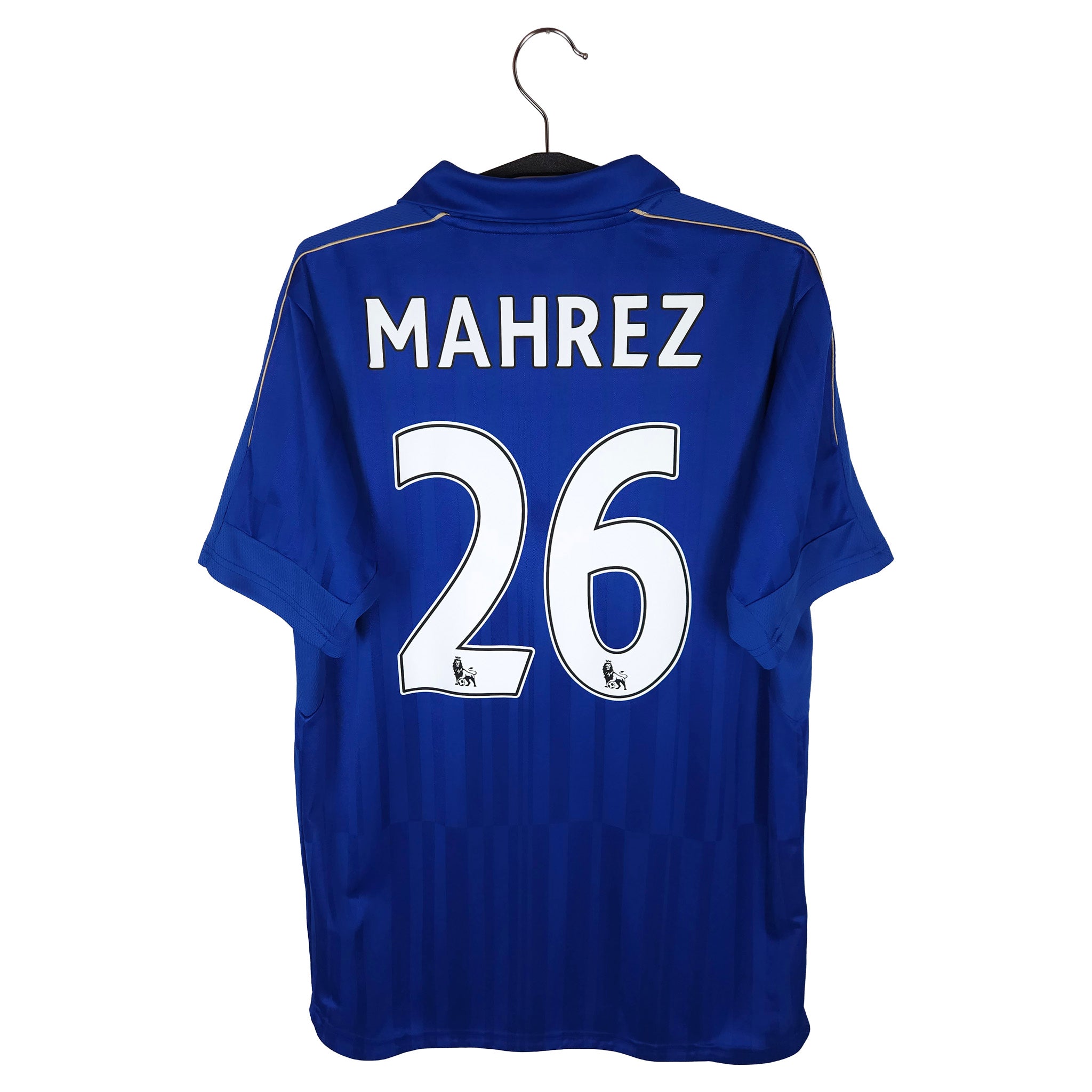 Leicester City 2016-17 Home Football Shirt | Riyad Mahrez