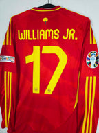 2024-25 Spain Home Shirt Williams Jr. #17 (LS)