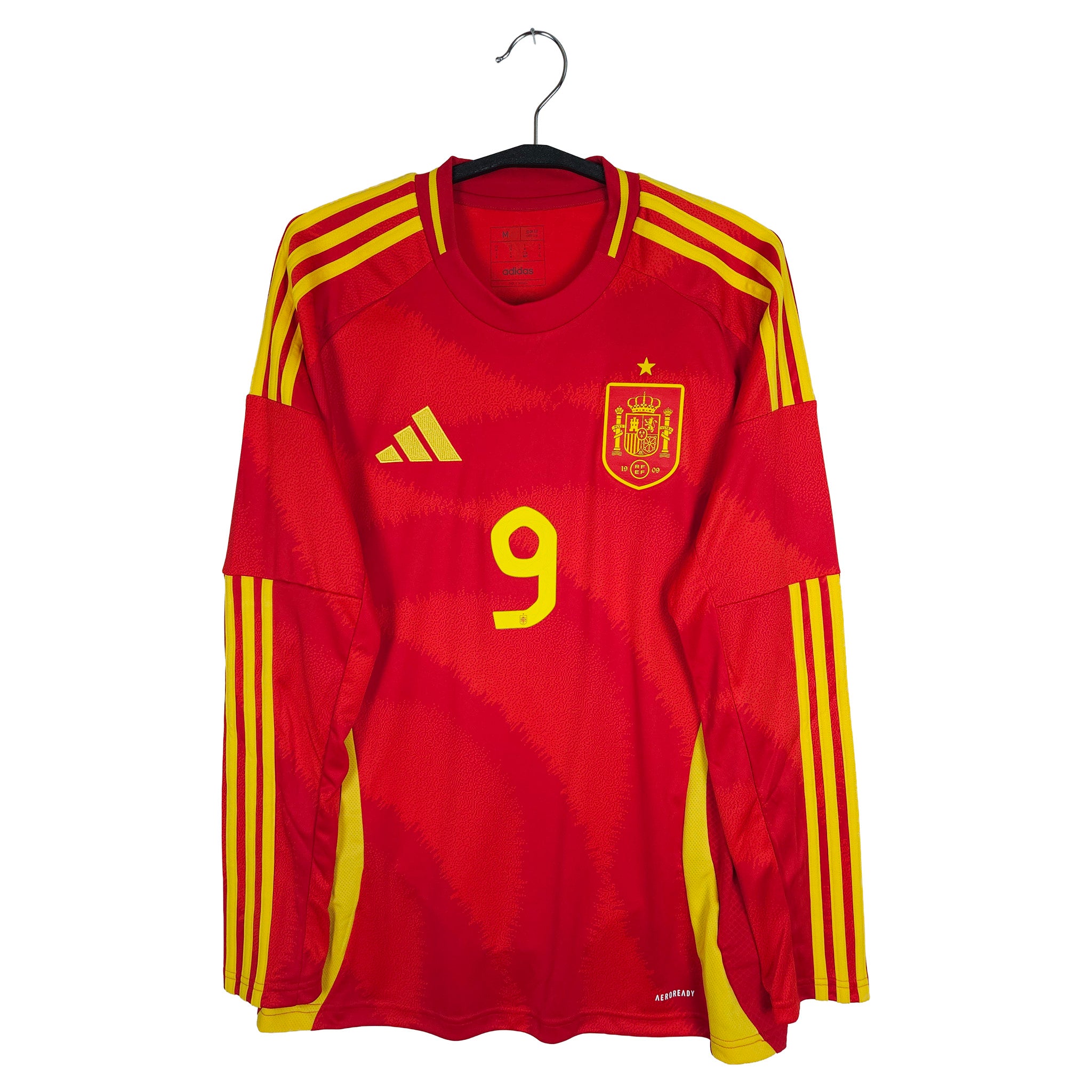 2024-25 Spain Home Shirt Gavi #9 (LS)