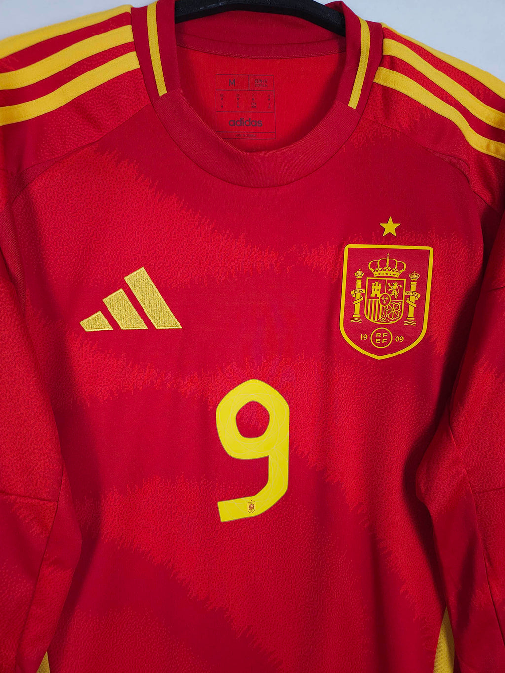 2024-25 Spain Home Shirt Gavi #9 (LS)