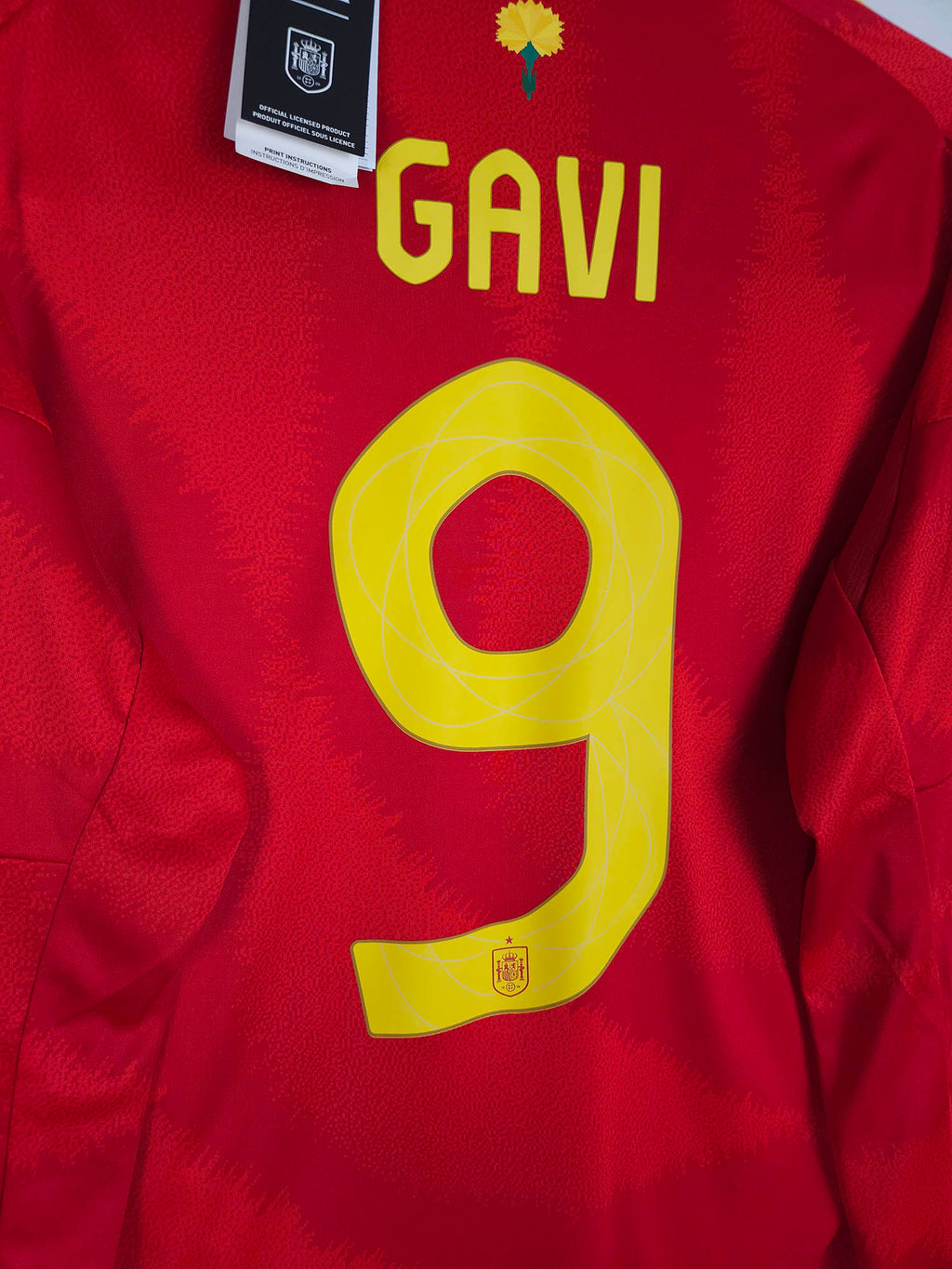 2024-25 Spain Home Shirt Gavi #9 (LS)