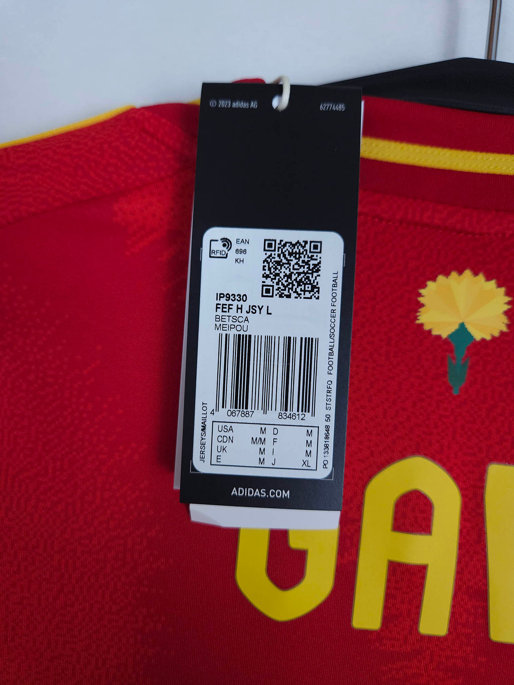 2024-25 Spain Home Shirt Gavi #9 (LS)