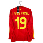2024-25 Spain Home Shirt Lamine Yamal #19 (LS)