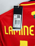 2024-25 Spain Home Shirt Lamine Yamal #19 (LS)