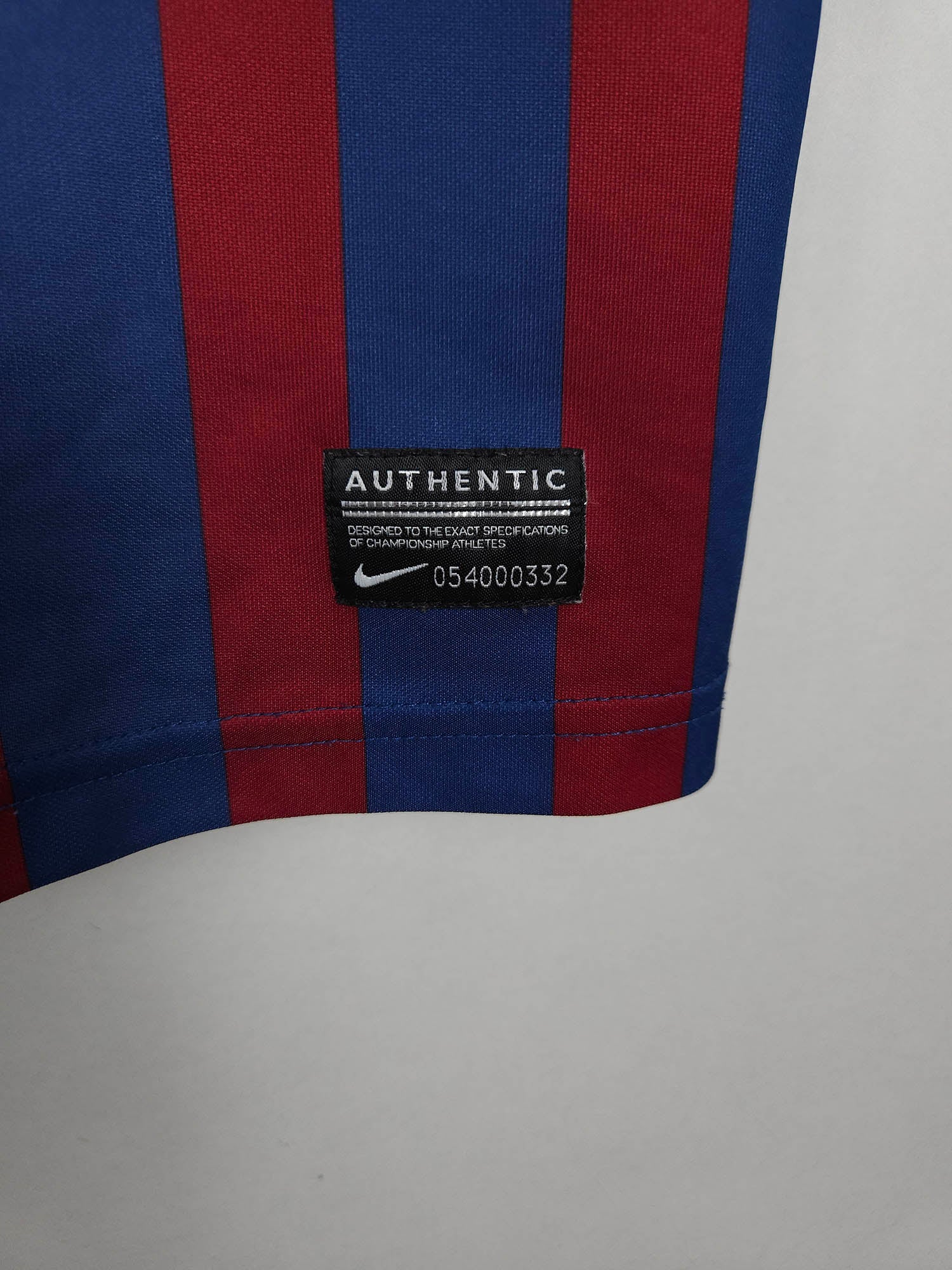 2011-12 Barcelona Home Shirt Messi #10 - detailed view