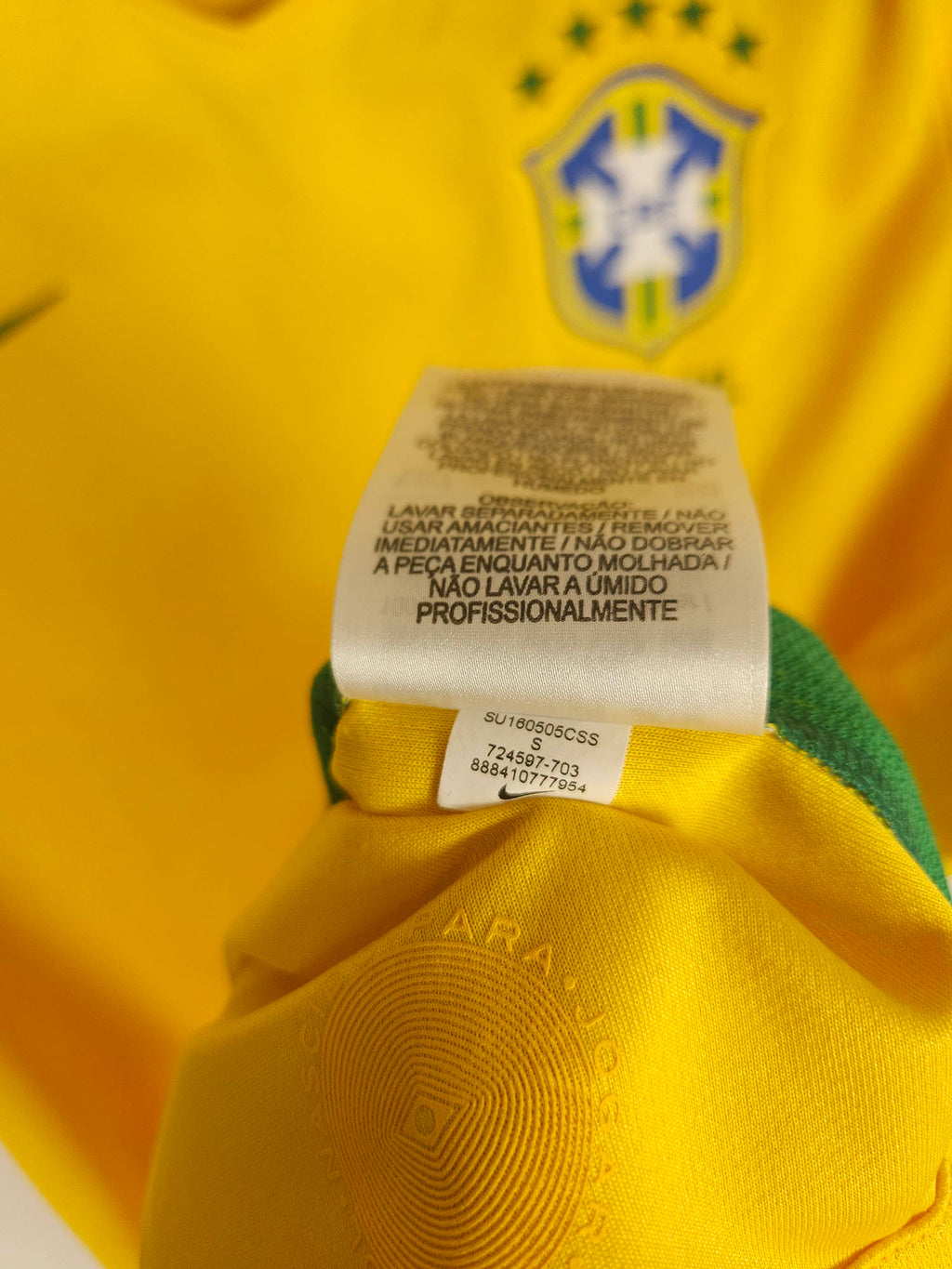 2016-17 Brazil Home Shirt