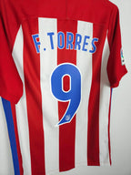 2016-17 Atletico Madrid Home Shirt Torres #9 - detailed view