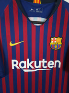 2018-19 Barcelona Home Shirt Messi #10