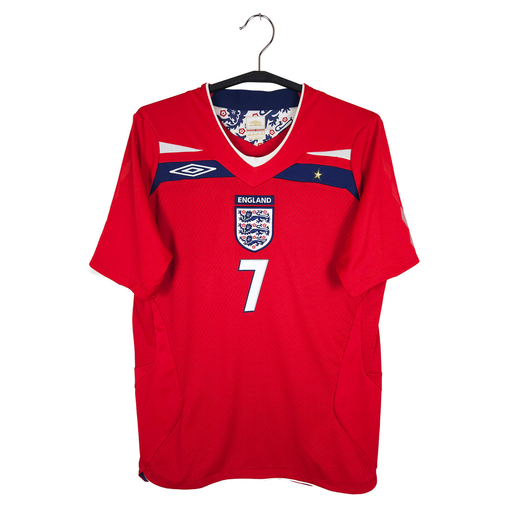 2008-10 England Away Shirt Beckham #7