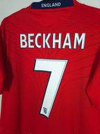 2008-10 England Away Shirt Beckham #7