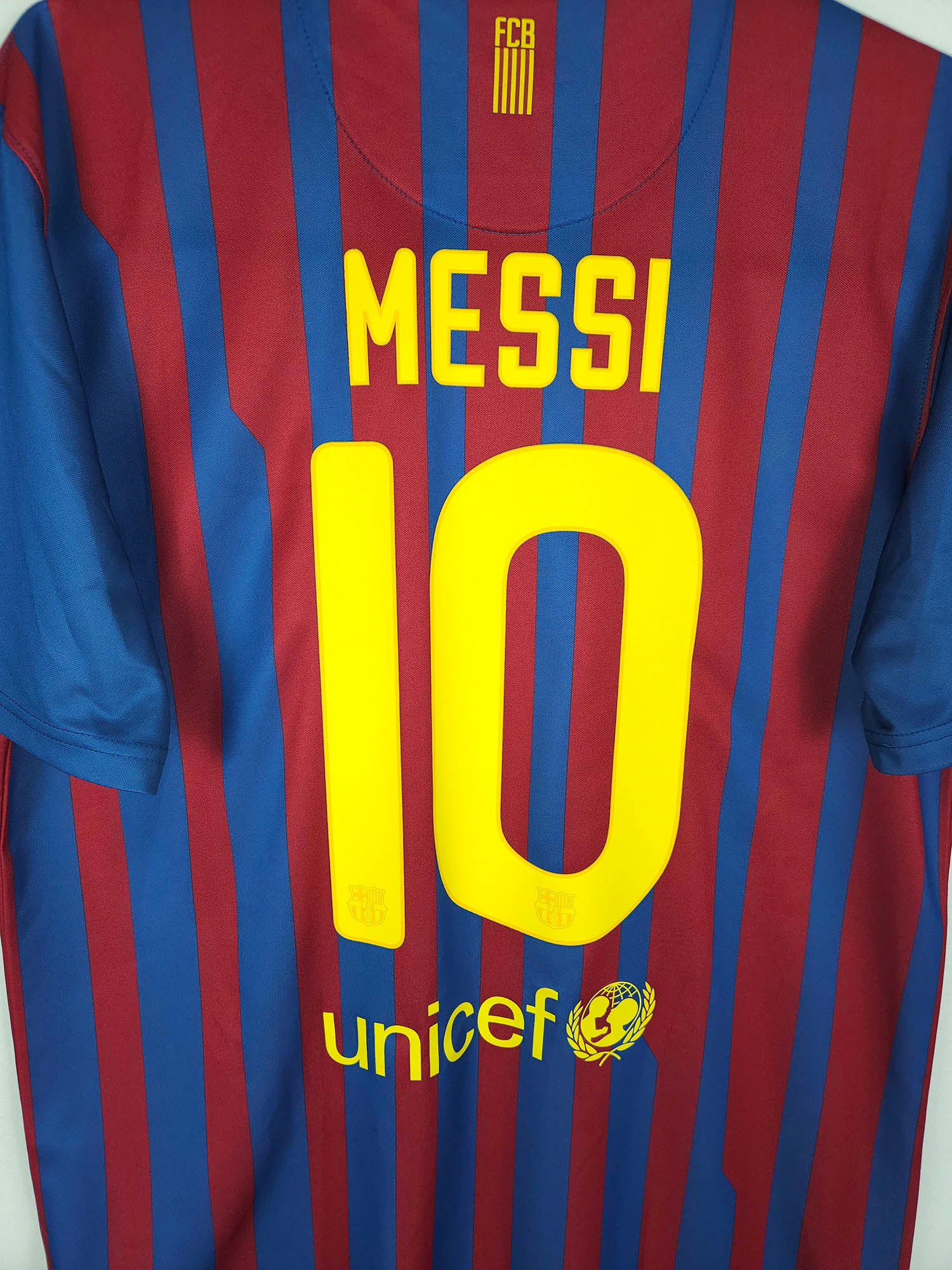 2011-12 Barcelona Home Shirt Messi #10