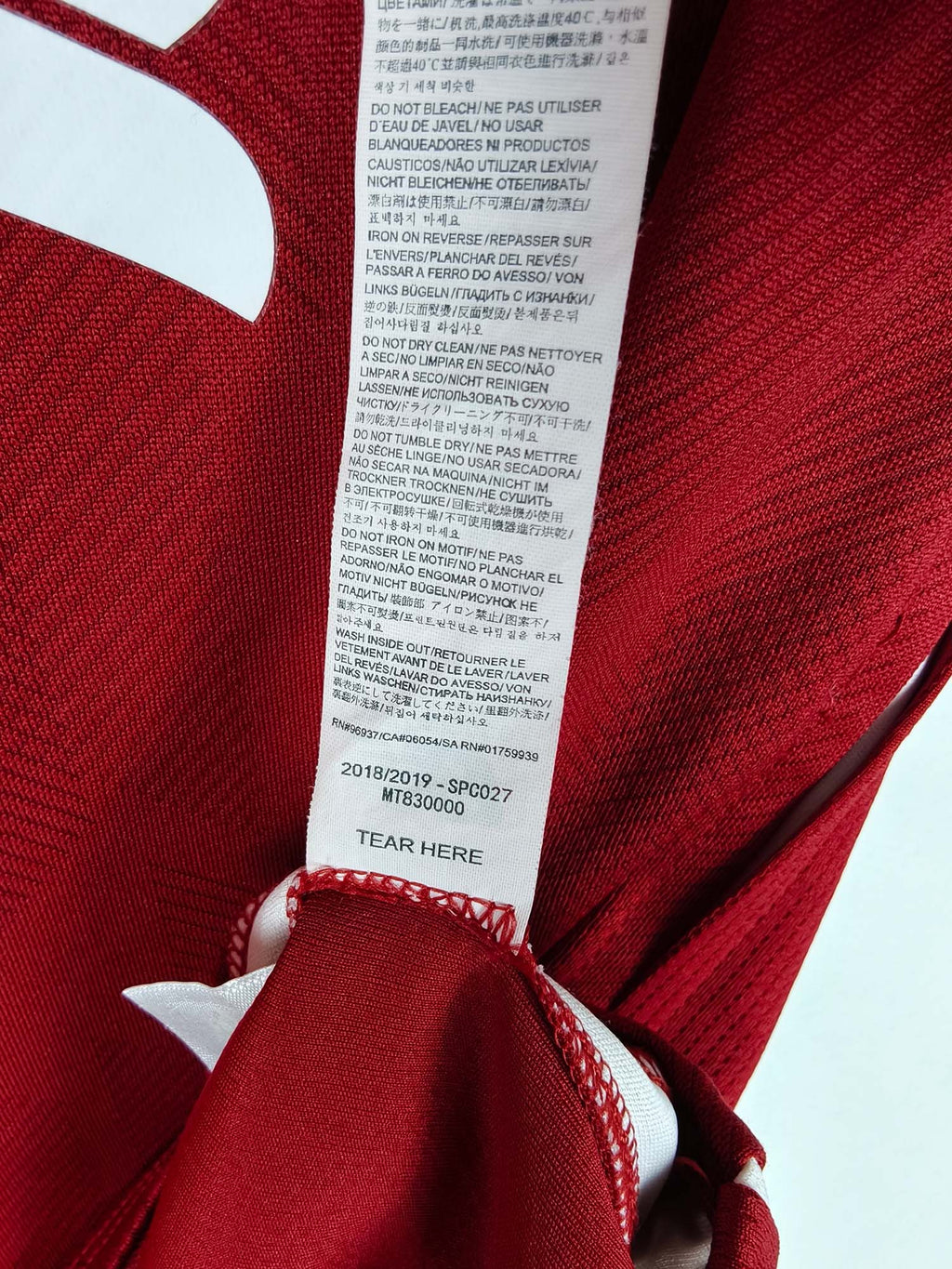 2018-19 Liverpool Home Shirt M. Salah #11