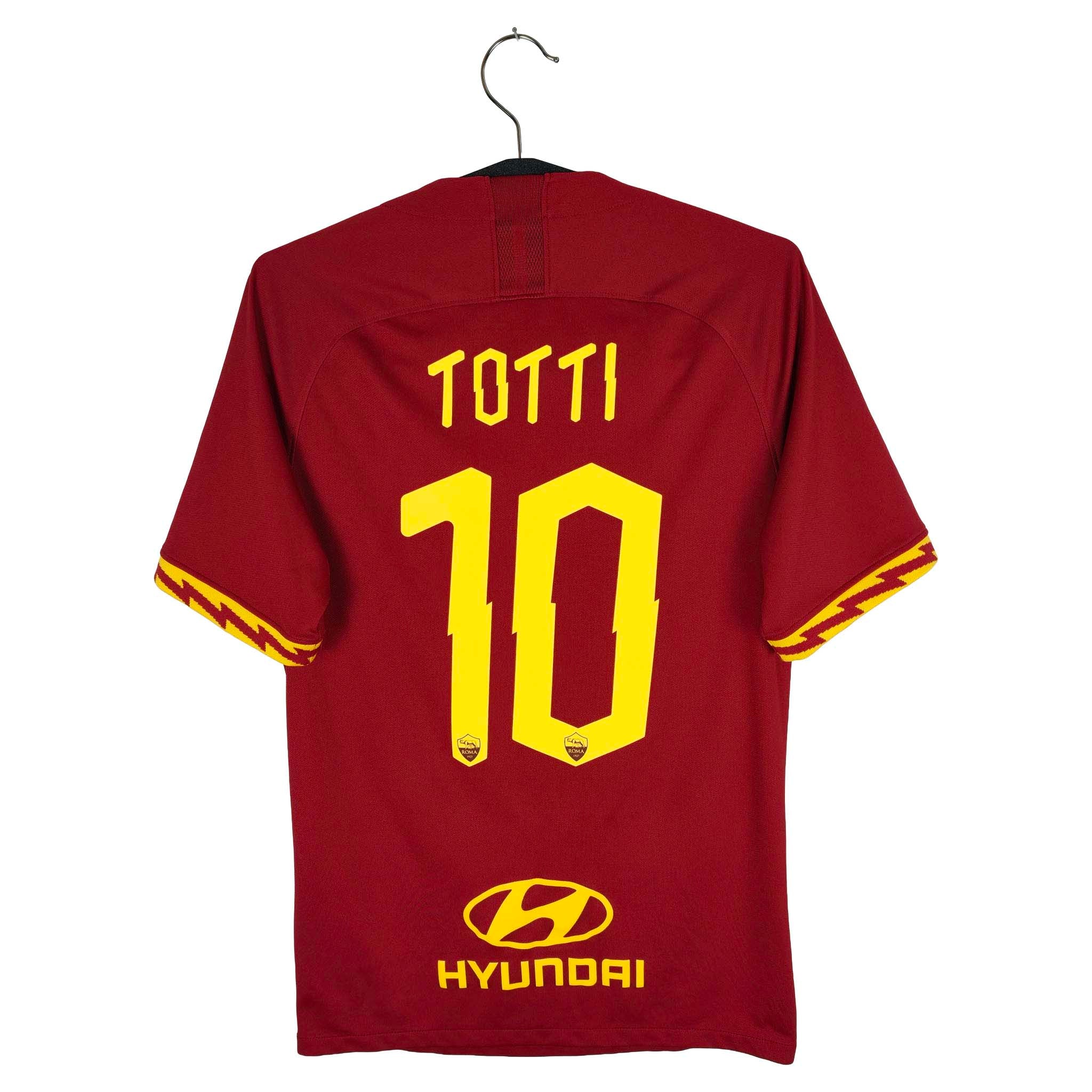 2019-20 AS Roma Home Shirt Totti #10