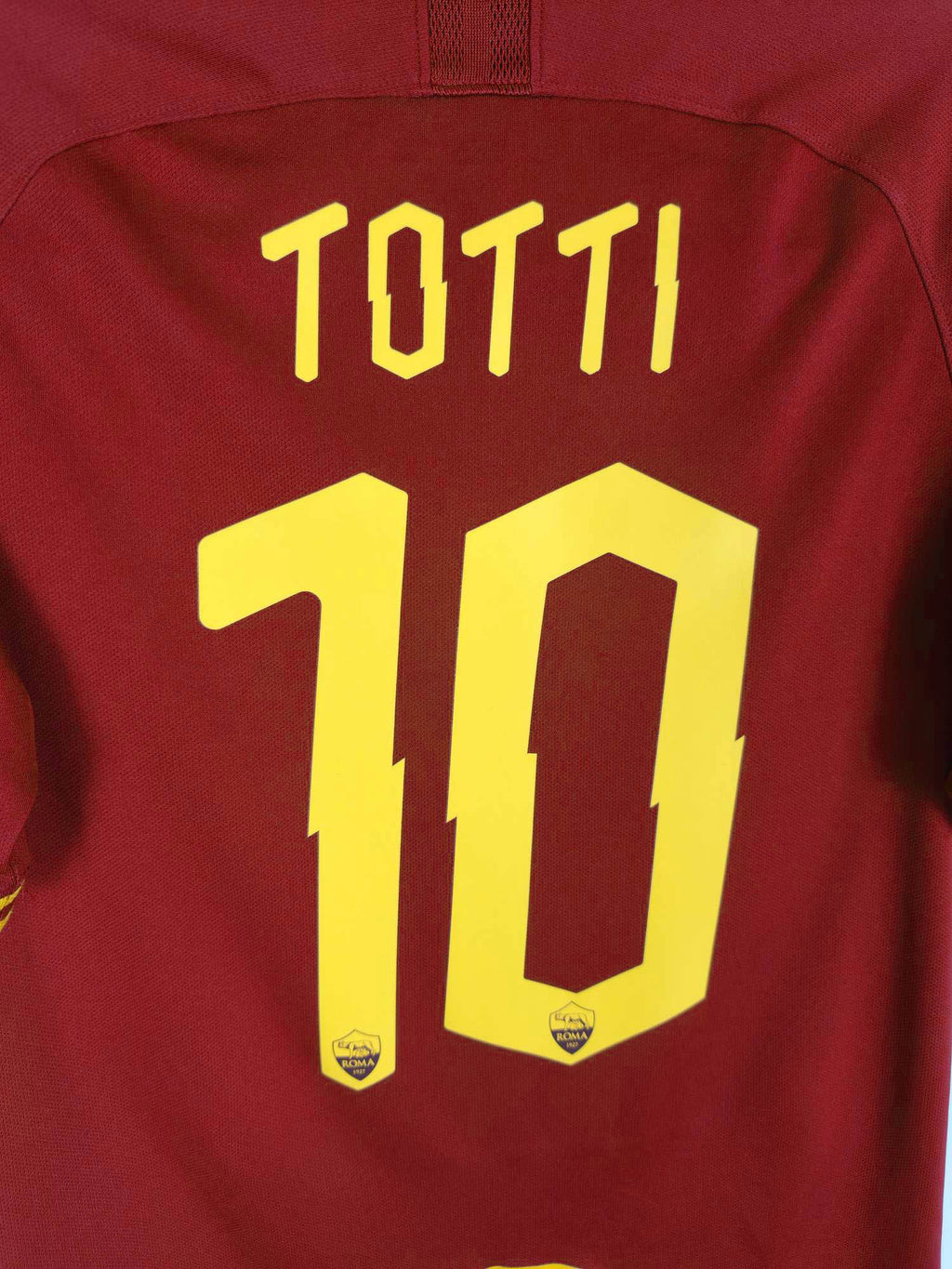 2019-20 AS Roma Home Shirt Totti #10
