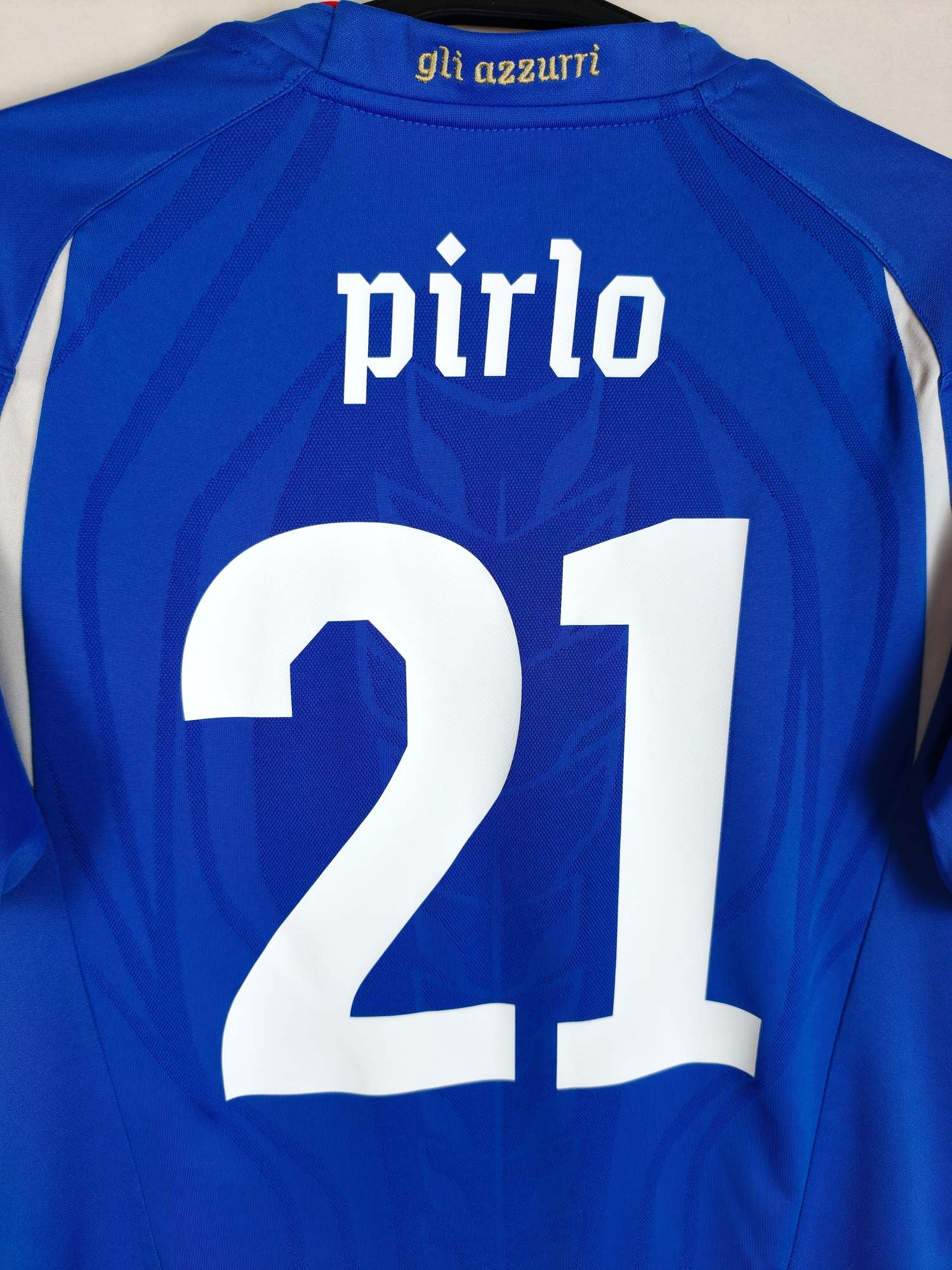2010-12 Italy Home Shirt Pirlo #21