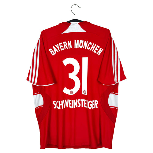 2007-08 Bayern Munich Home Shirt Schweinsteiger #31 - back view