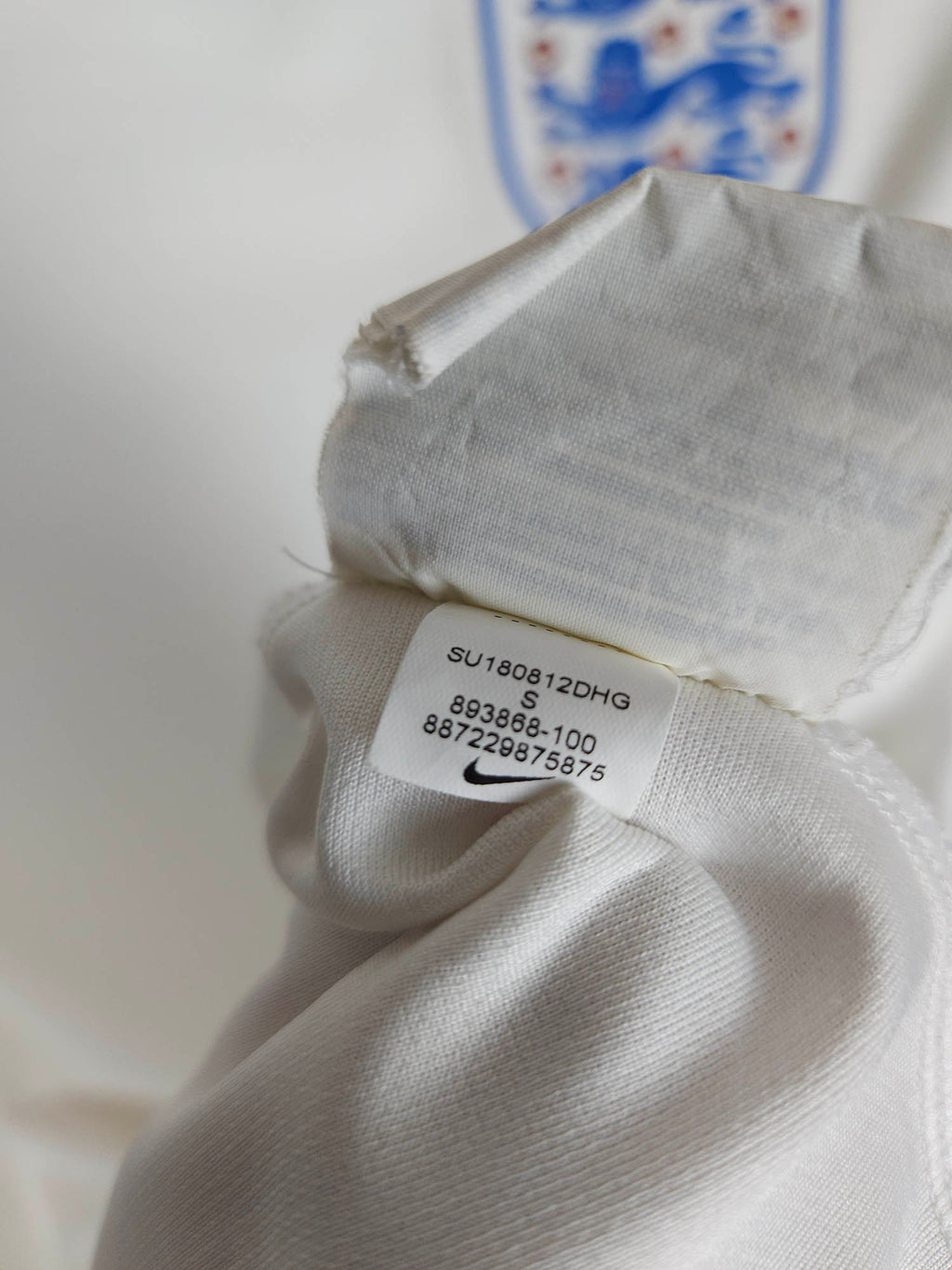 2018-19 England Home Shirt
