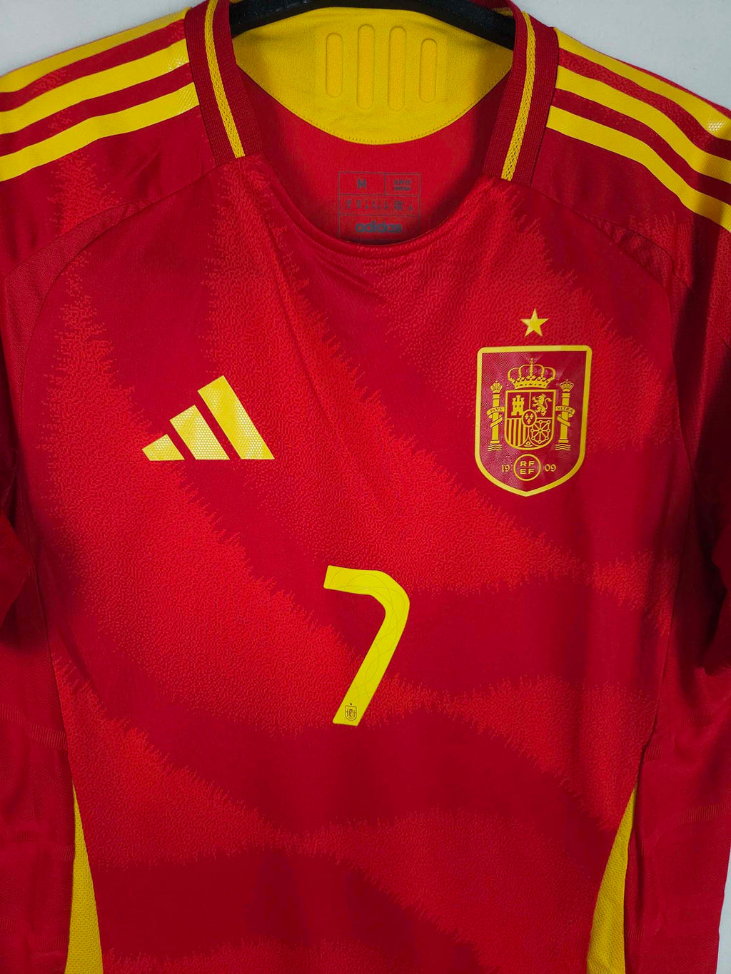 2024-25 Spain Home Shirt Morata #7 (Pro)