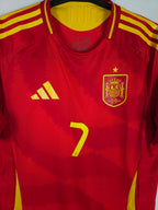 2024-25 Spain Home Shirt Morata #7 (Pro)