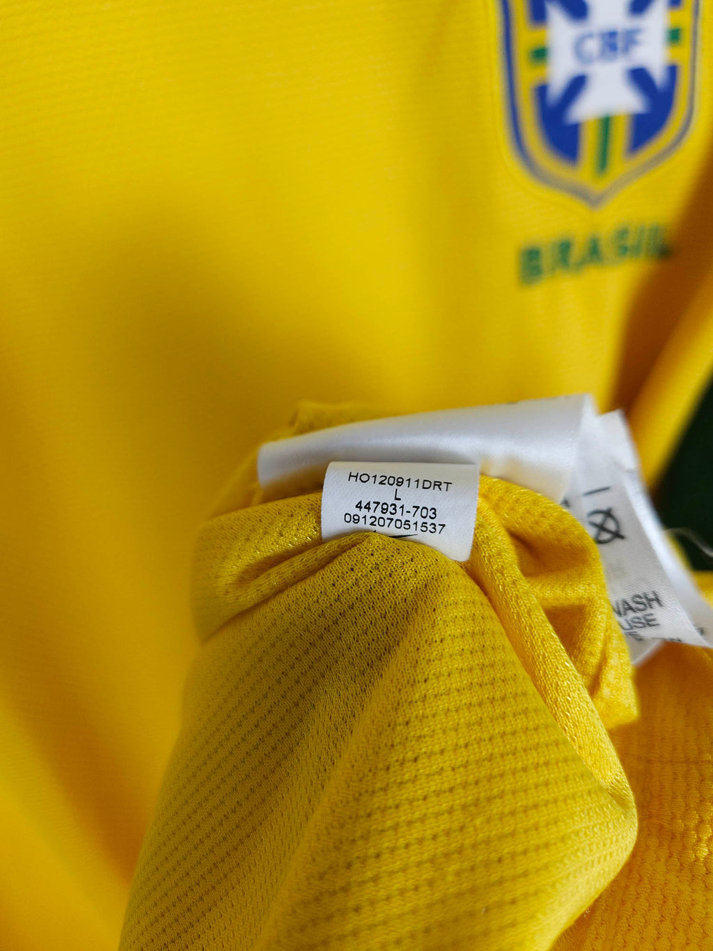 2012-13 Brazil Home Shirt
