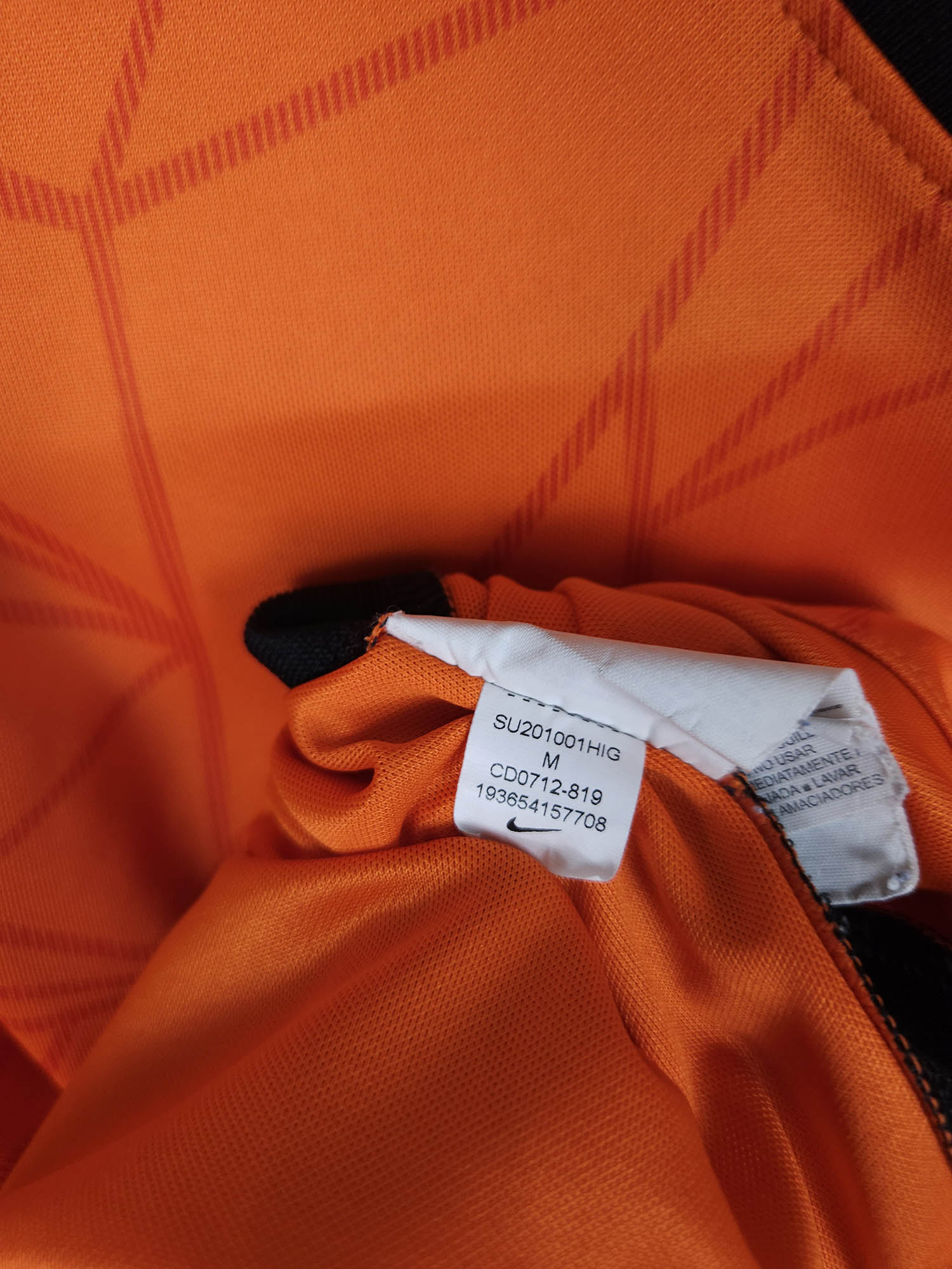 2020-21 Netherlands Home Shirt - detailed view