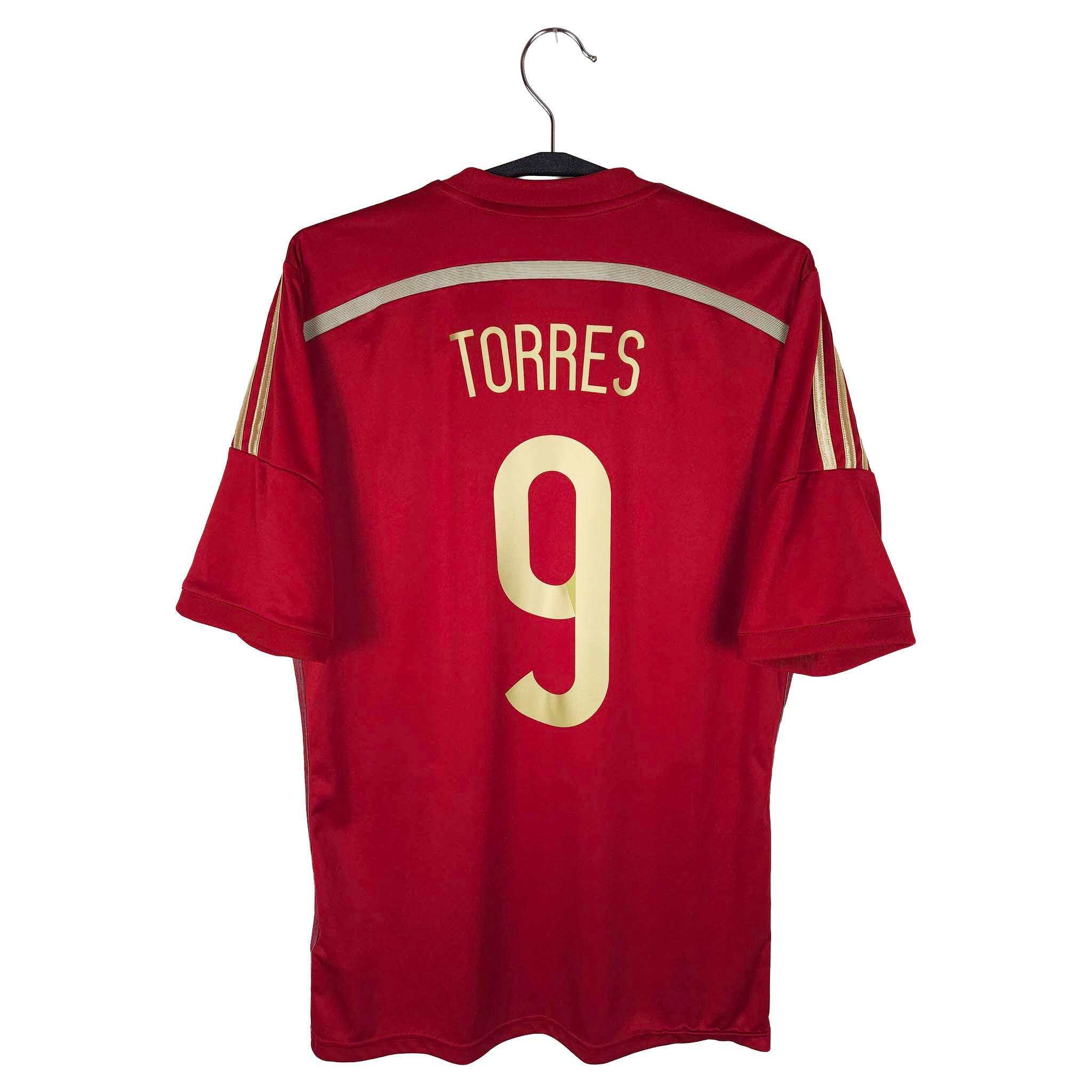 2014-15 Spain Home Shirt Torres #9