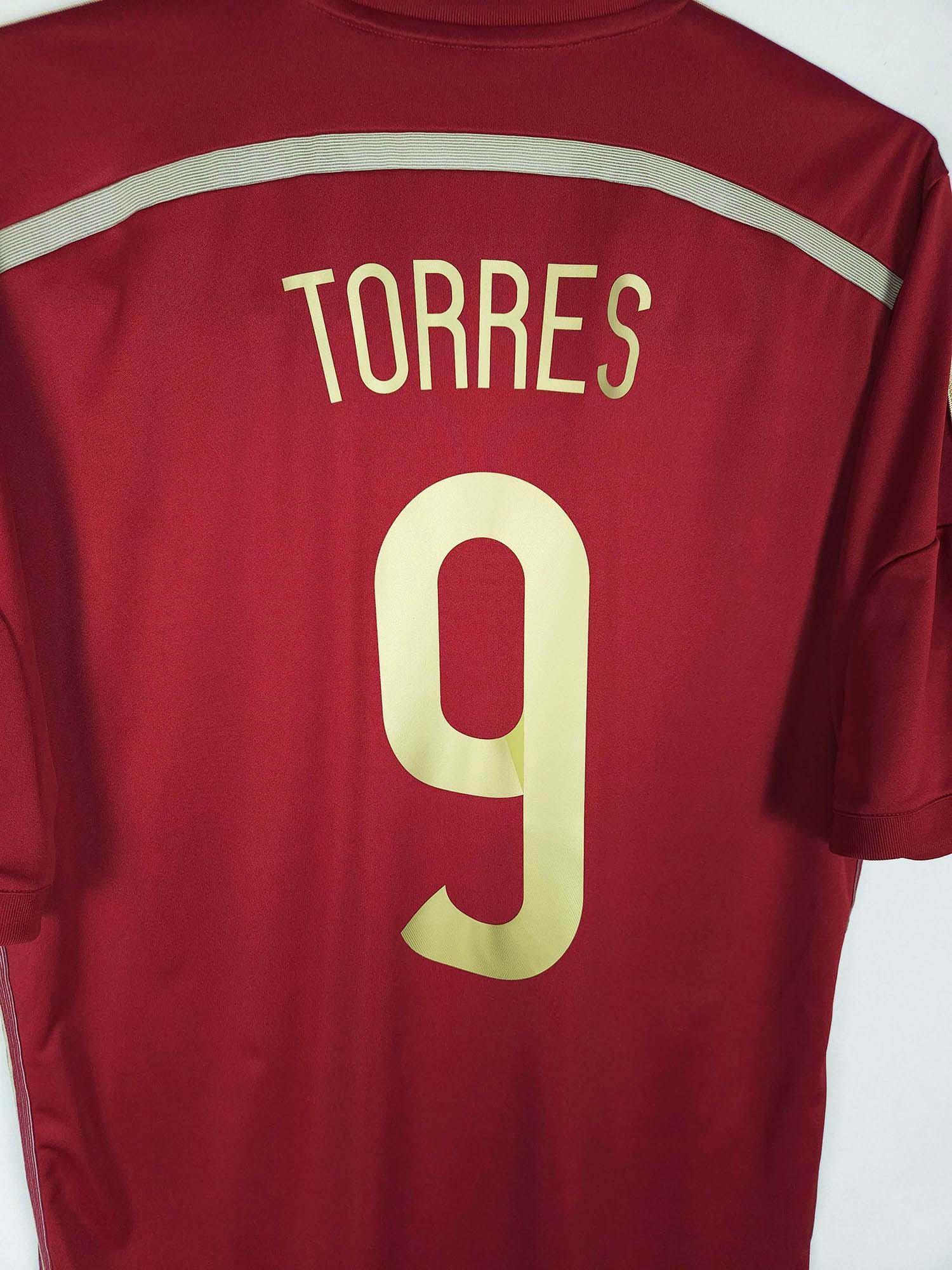 2014-15 Spain Home Shirt Torres #9