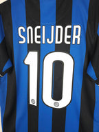 2009-10 Inter Milan Home Shirt Sneijder #10