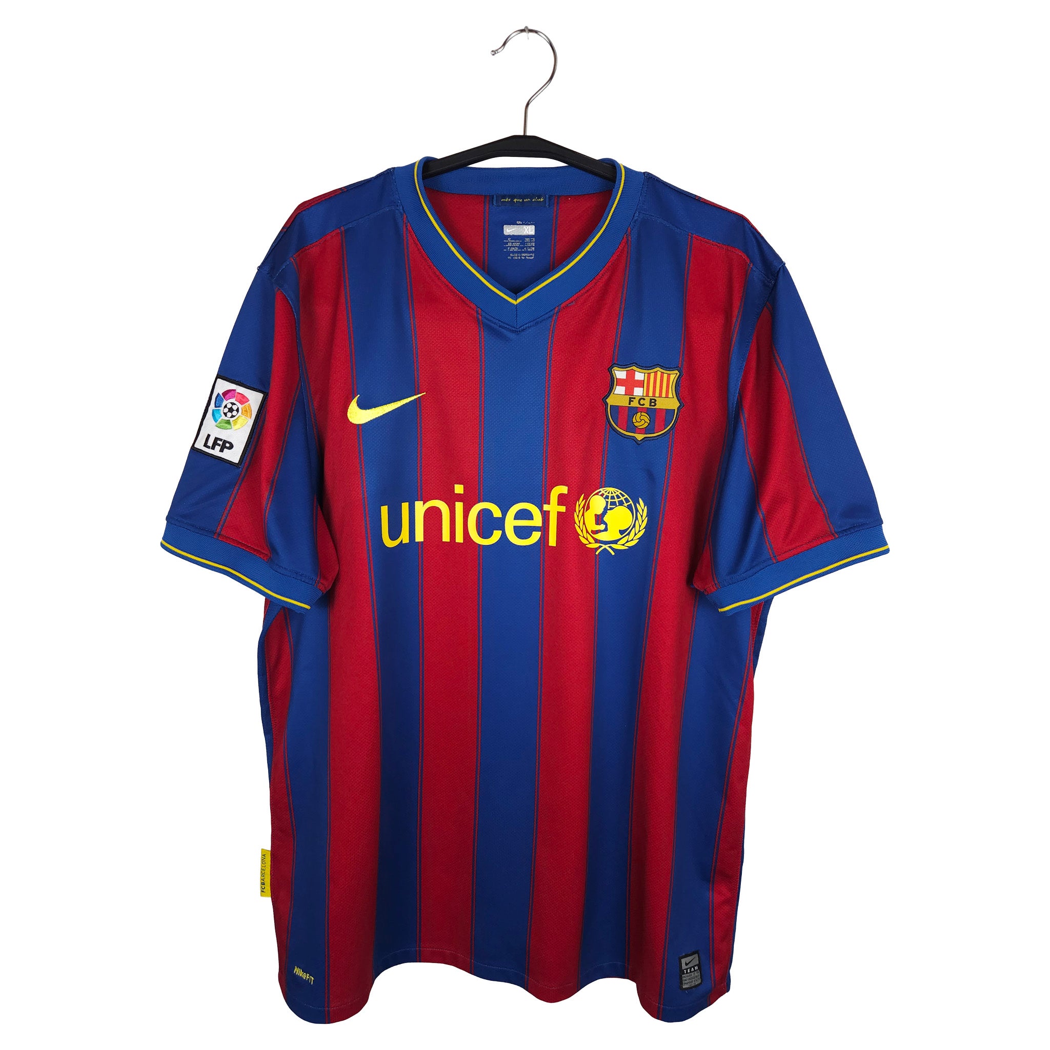 2009-10 Barcelona Home Shirt Messi #10