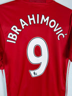 2016-17 Manchester United Home Shirt Ibrahimovic #9