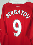 2010-11 Manchester United Home Shirt Berbatov #9