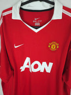 2010-11 Manchester United Home Shirt Berbatov #9