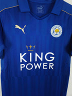 2016-17 Leicester City Home Shirt Vardy #9