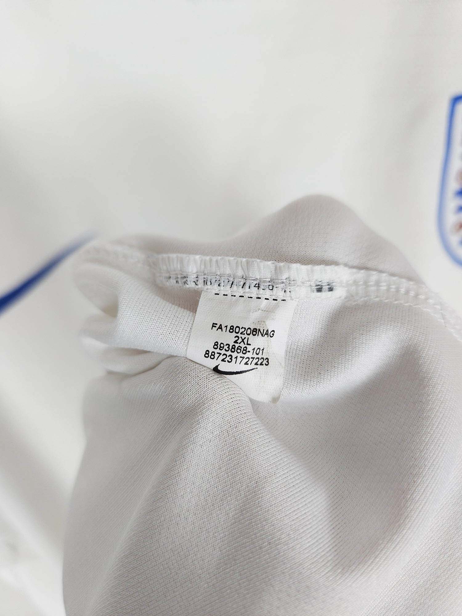 2018-19 England Home Shirt
