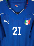 2010-12 Italy Home Shirt Pirlo #21