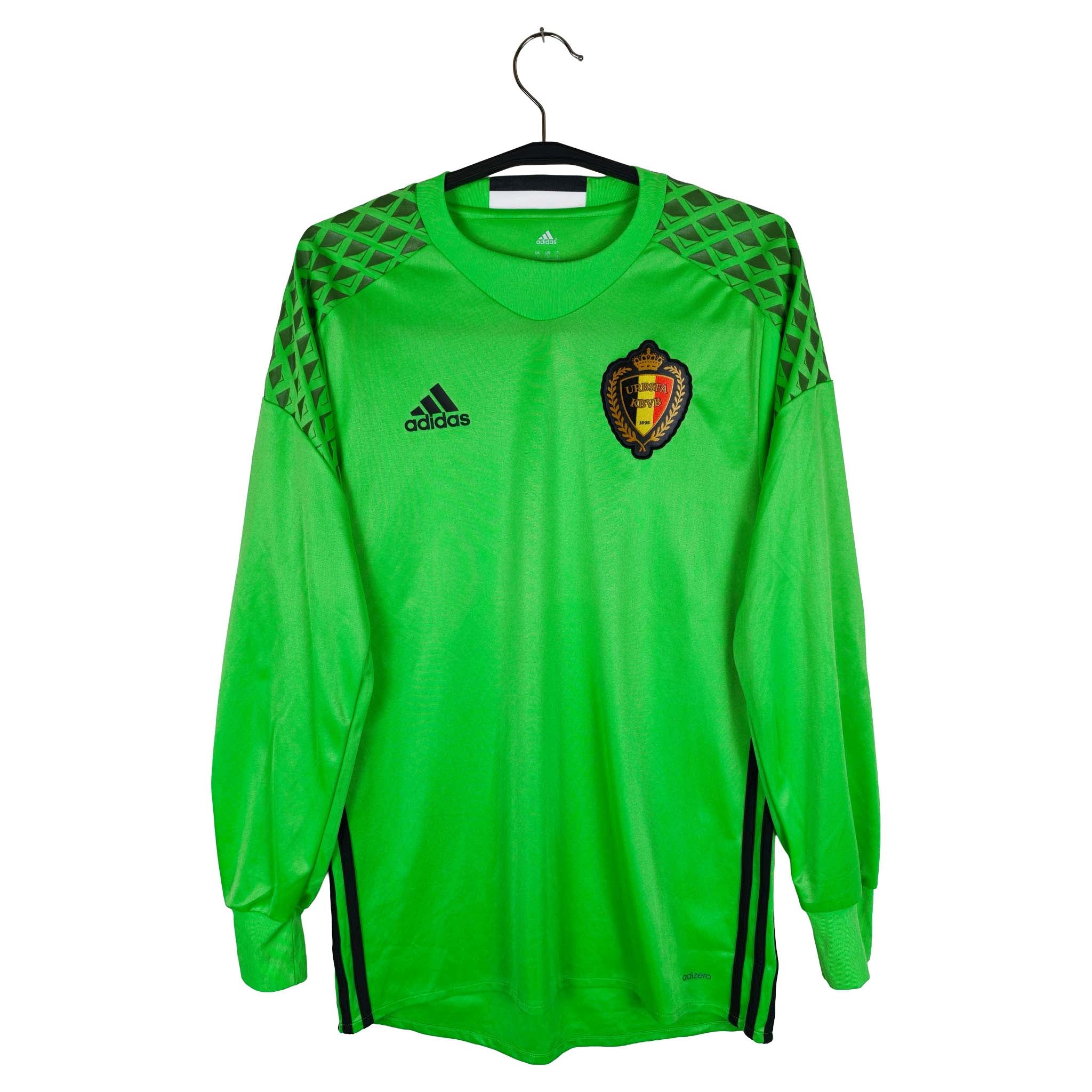 2016-17 Belgium Goalkeeper Shirt