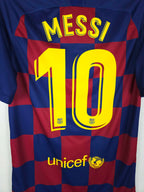 2019-20 Barcelona Home Shirt Messi #10