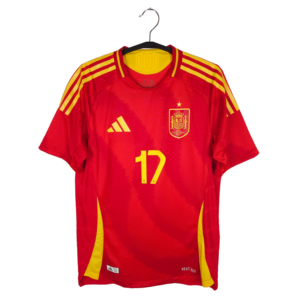 2024-25 Spain Home Shirt Williams Jr. #17 (Pro)