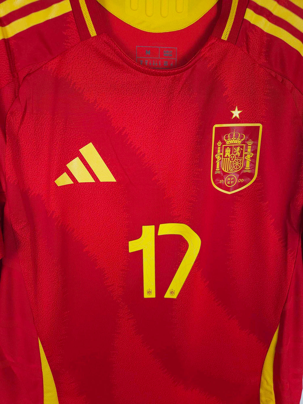 2024-25 Spain Home Shirt Williams Jr. #17 (Pro)