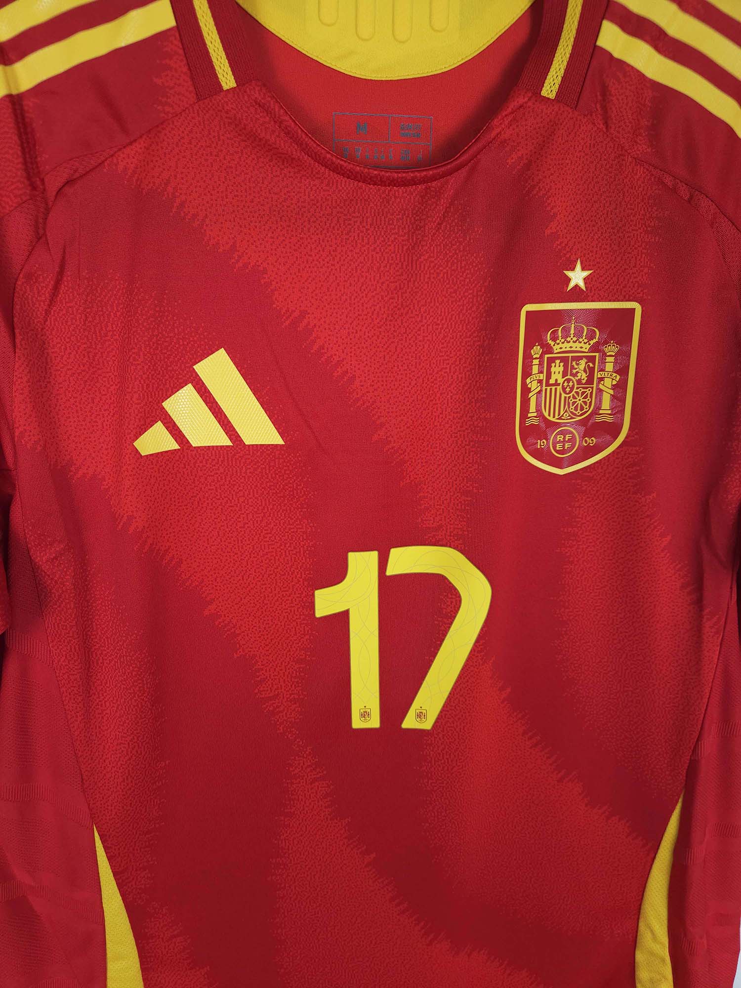2024-25 Spain Home Shirt Williams Jr. #17 (Pro)