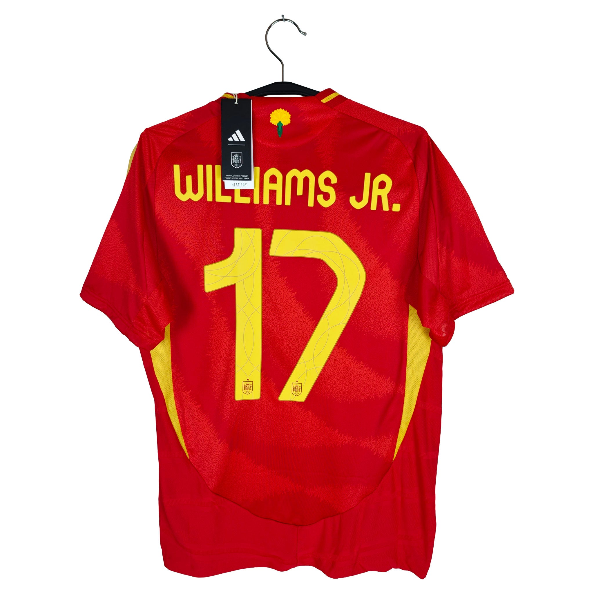 2024-25 Spain Home Shirt Williams Jr. #17 (Pro)
