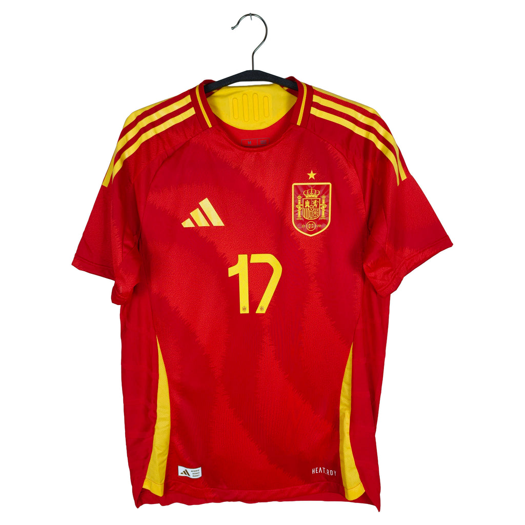 2024-25 Spain Home Shirt Williams Jr. #17 (Pro)