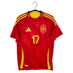 2024-25 Spain Home Shirt Williams Jr. #17 (Pro)