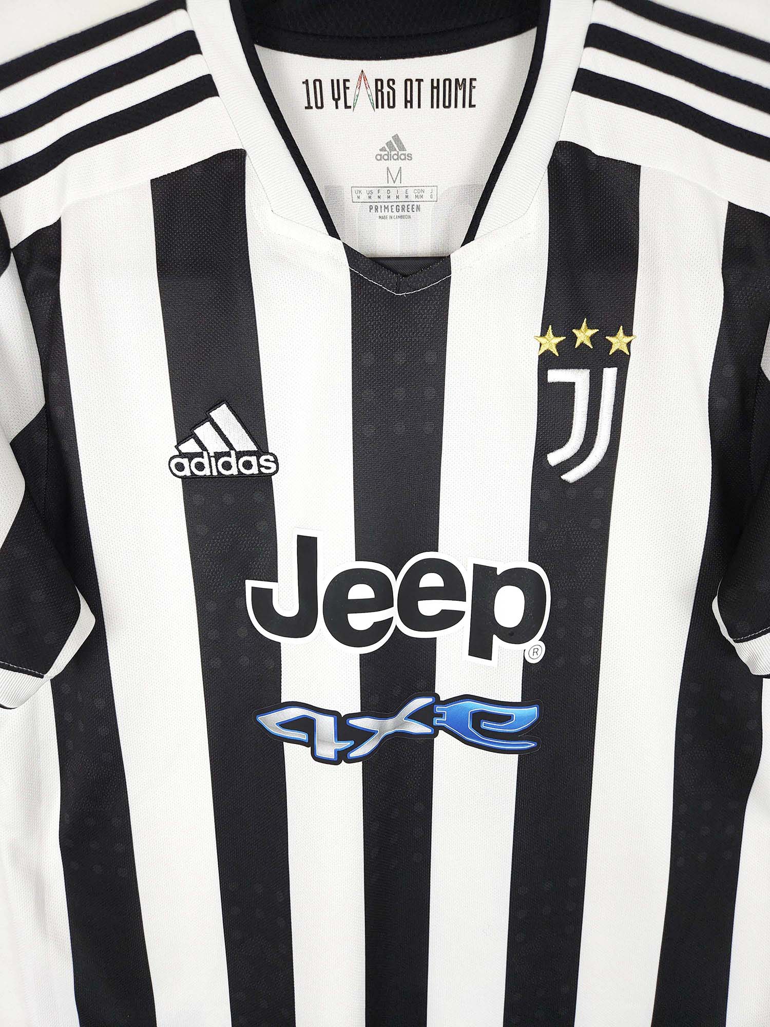 2021-22 Juventus Home Shirt Ronaldo #7