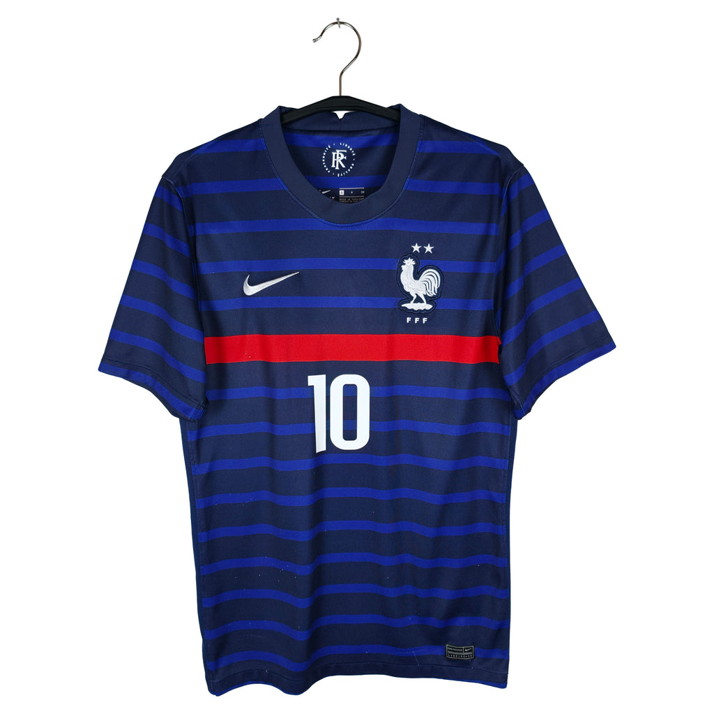 2020-21 France Home Shirt Mbappé #10