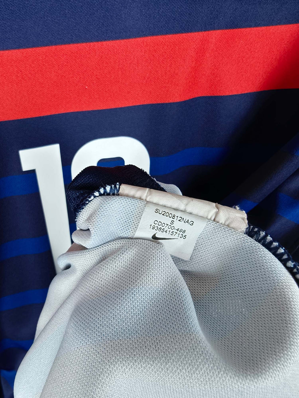 2020-21 France Home Shirt Mbappé #10